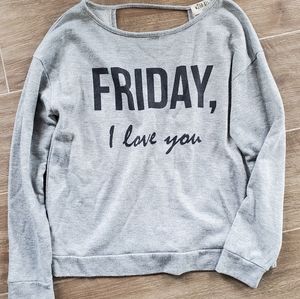 Womens sweatshirt